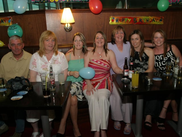 Patricia's 50th birthday party.