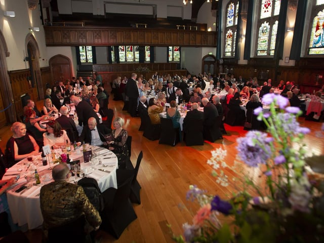 Councillor Sandra Duffy hosted the annual Mayor's Ball in the Guildhall on Friday in aid of the Mayor's chosen charity, First Housing Aid and Support Services.