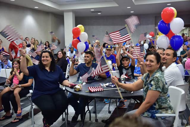 HERSHEY, PA - AUGUST 10:  The Hershey Company and its flagship brand, Hershey's, celebrates Team USA with the iconic American treat, S'mores, on National S'mores Day.   (Photo by Lisa Lake/Getty Images for Hershey)