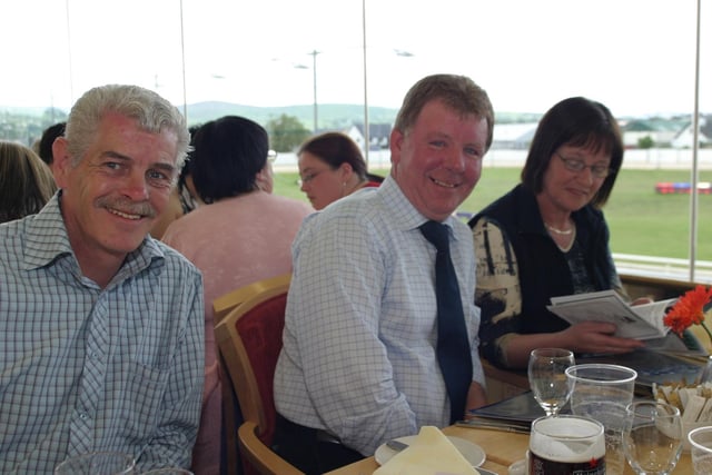 A day at the races, back in 2004.