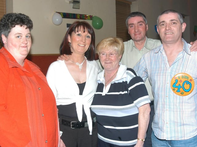Adrian's 40th birthday with friends and family.