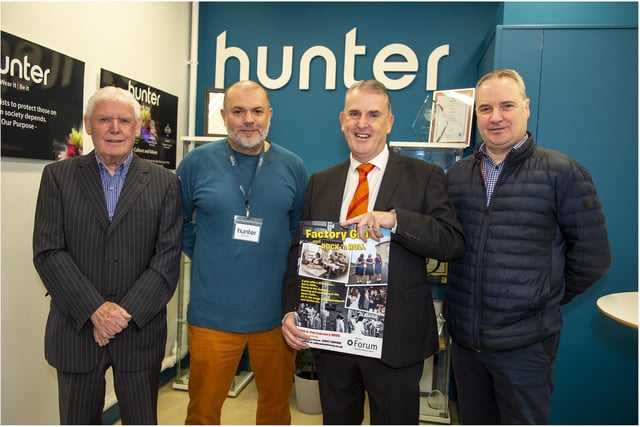Writer, Willie Deery, Simon Hunter, Hunter Apparel Solutions Ltd, Martin Mullan, Producer and Roderick Canning, Director