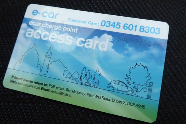 Access card.
