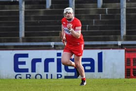 Christy McNaughton hit 0-8 against Donegal in Letterkenny. Photo:  George Sweeney