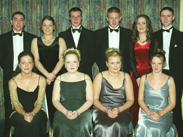 Young attendees at the Clondermot High School school formal back in 2000.
