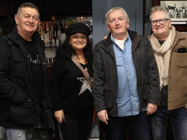 Paul Curran, Jackie Coyle, Hugh Clifford and Gerry Coyle. (Photo - Tom Heaney, nwpresspics)