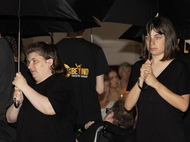 'Unstoppable' in St Columb's Hall, Derry by the locally based Stage Beyond Theatre Company.
