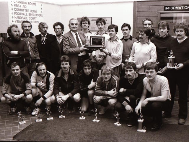 Long Tower Indoor Football - John Toland trophy.