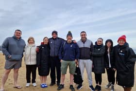 Culdaff swimmers McDermotts and O'Kane's and friends.