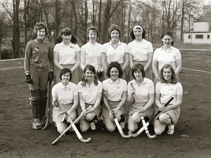 The North West Ladies Hockey Team who met Belfast & District for a Challenge Game at St Columb's Park.