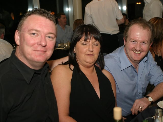 Christmas parties in Derry in December 2003.