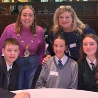 Former St. Columba PS pupils speak eloquently against closure of 71 year old school at local democracy event