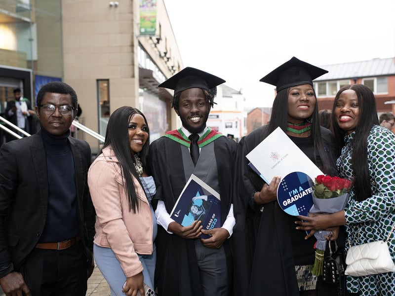 Winter graduates in Derry.