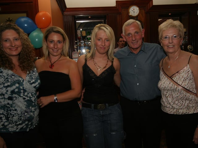 Parties and celebrations in Derry in October 2005.