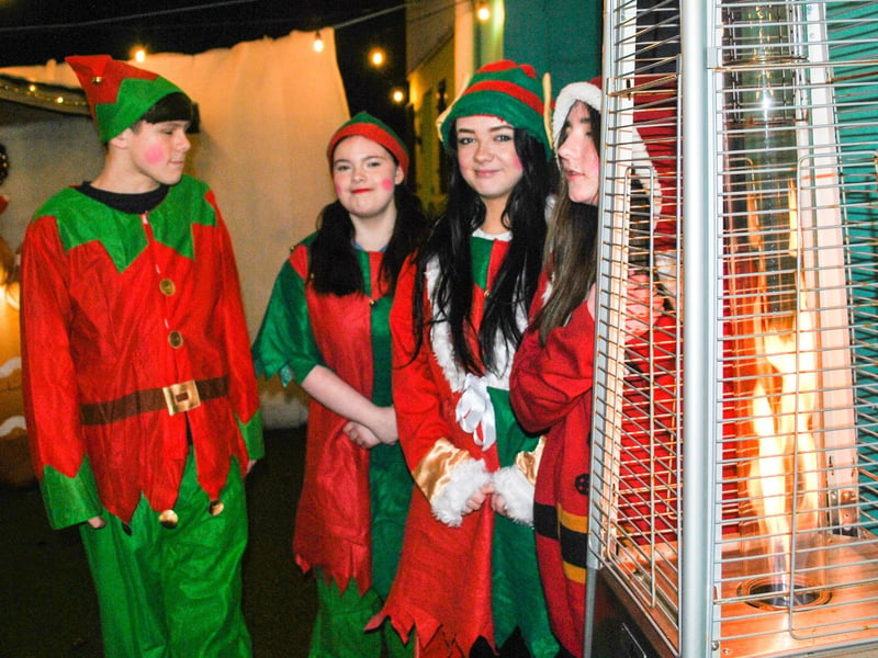 'Twas the week before Christmas' in Studio 2 in Derry with the Grinch, Santa, Mrs Claus, Cindy Lou Who, the elves and a Christmas Fairy.