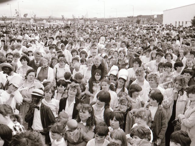 Scenes from the Galliagh Festival back in July 1985.