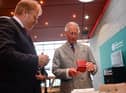 Prince Charles, visiting the Royal Mint in 2017. The new King's image will eventually appear on newly minted coins (photo: Getty Images)