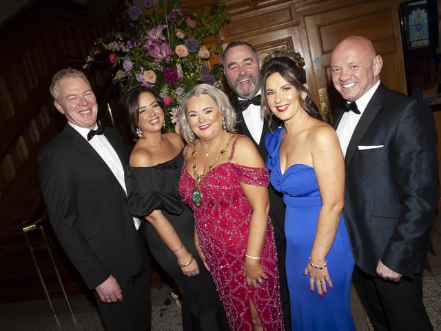 Councillor Sandra Duffy hosted the annual Mayor's Ball in the Guildhall on Friday in aid of the Mayor's chosen charity, First Housing Aid and Support Services.
