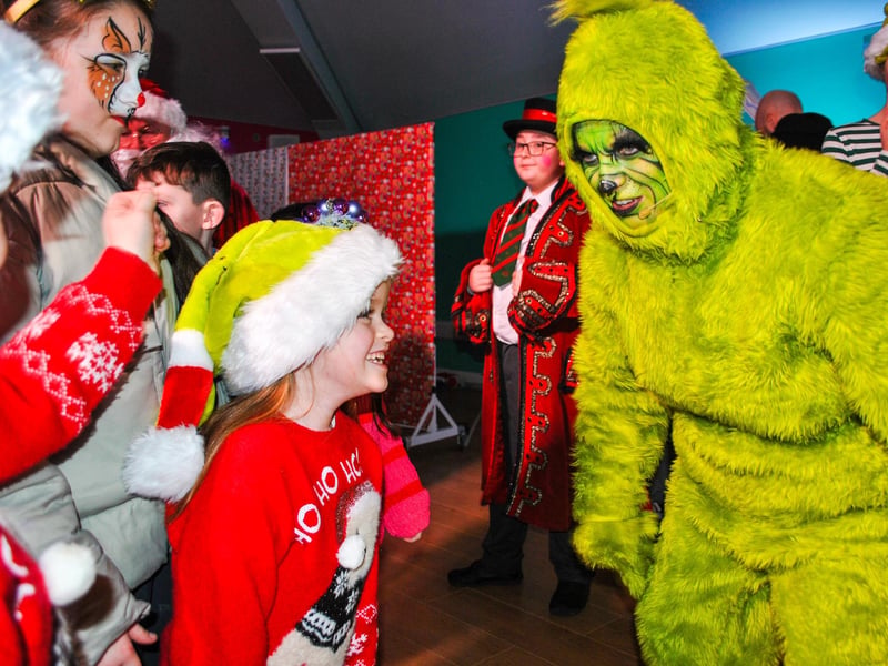 'Twas the week before Christmas' in Studio 2 in Derry with the Grinch, Santa, Mrs Claus, Cindy Lou Who, the elves and a Christmas Fairy.