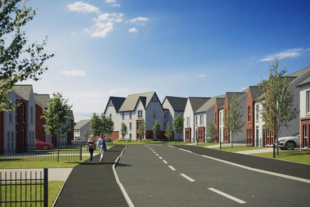 An artist's impression of the new Rosses Gate development