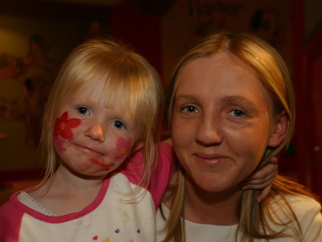 Parties and celebrations in July 2004: Caitlin McGuinness.