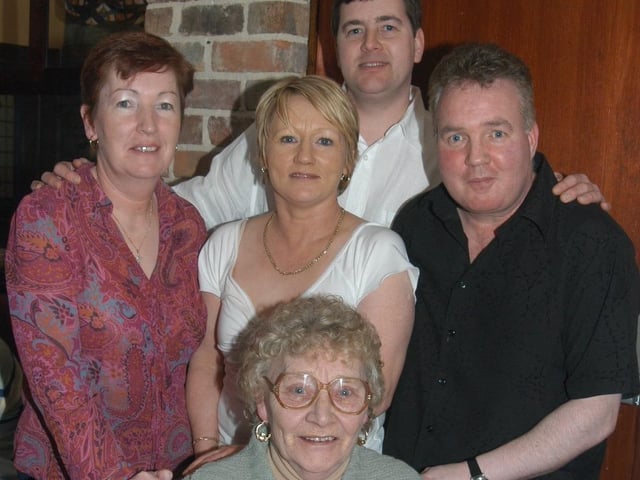 Bridie McBay's birthday 20 years ago.