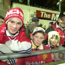 Manchester United fans at the Derry City v Manchester United friendly.