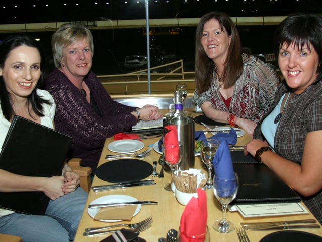 Judette Cfrawford, Patricia Byrne, Valerie Bradley, Helen Collins 0010JML : Parties and nights out in March 2006