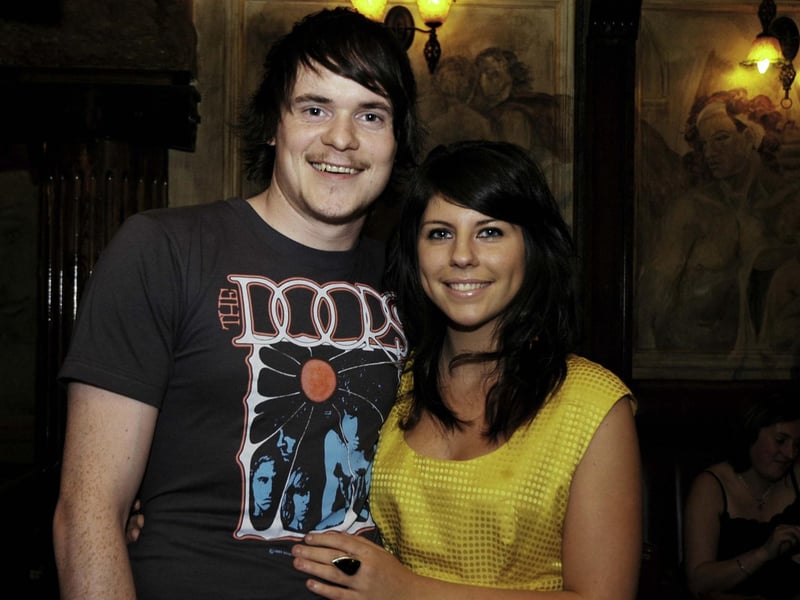 Colin pictured with his girlfriend Tara.