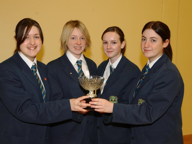 Thornhill College prizegiving ceremony in 2003