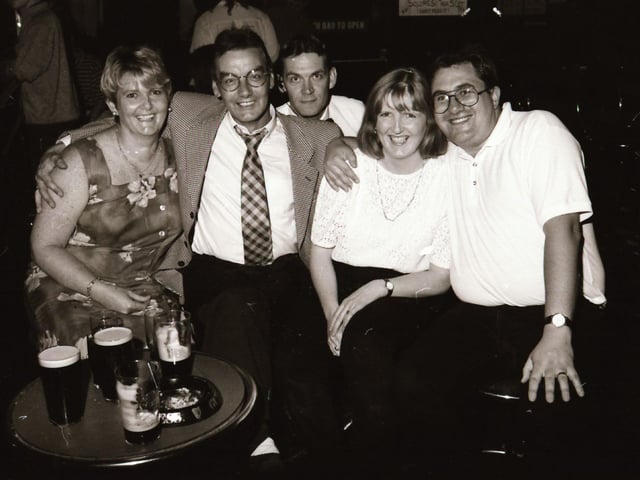 Squires big band night back in 1995.