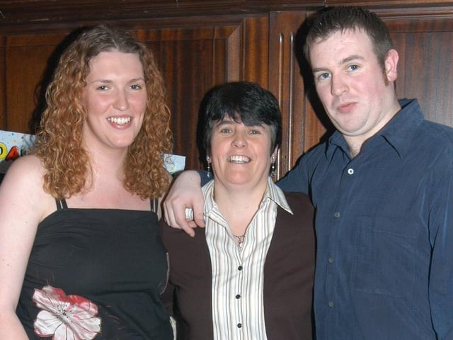 Parties and celebrations in March 2005: Breege Coyle.