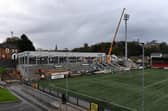 The new North Stand at the Ryan McBride Brandywell Stadium.  Photograph: George Sweeney