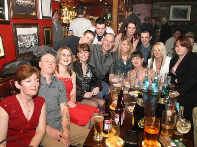 Party celebrations back in 2004: Lisa McAdams