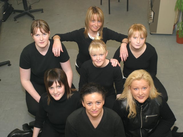 Derry Christmas parties 20 years ago in December 2003