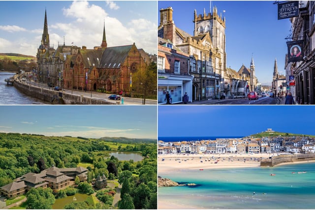 These 20 locations were rated the happiest in Britain by residents.