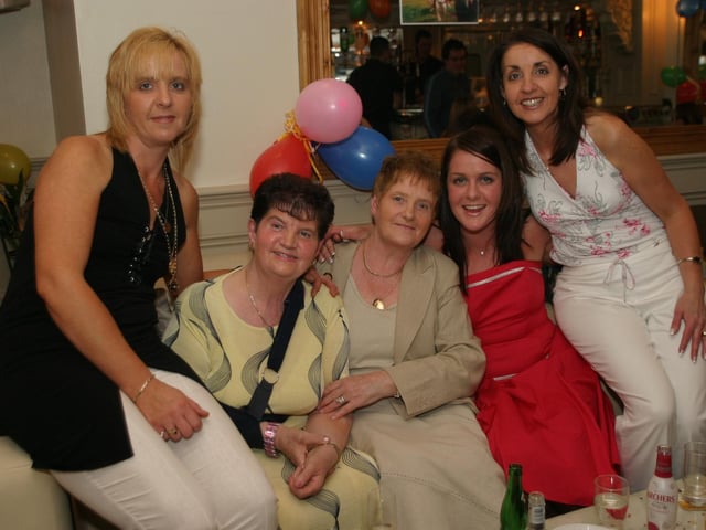 Michelle's big 21st birthday party.