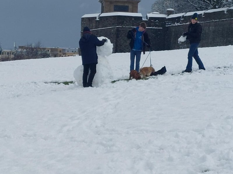 Snow in Derry