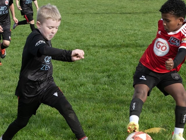 Action from Saturday's 2017s Sean O'Kane Memorial Cup at St. Joseph's Boys School.