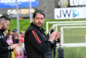 Derry City manager Ruaidhri Higgins. Photograph: George Sweeney