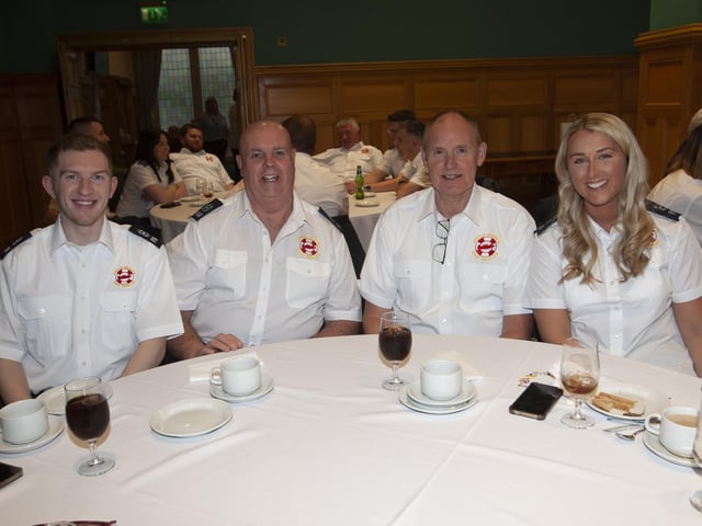 Mayor's reception for Foyle Search and Rescue.