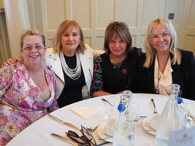 Féile’s ‘Lunch with a Laugh’ at the Bishop’s Gate Hotel was a huge success with Belfast comic Paddy ‘The Dagger’ McDonnell, leaving everyone in stitches.
