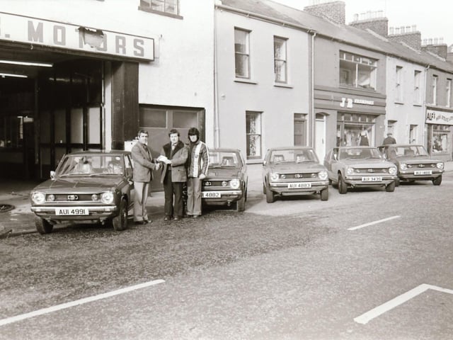 C.B. Motors Ltd with their large order of new cars.