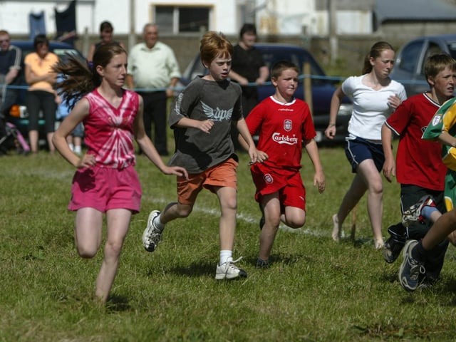 Competitors in the under 12 race at Malin Head fun day. (1908JB14)