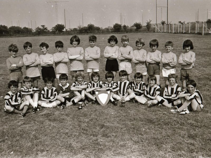 Waterside Primary School class league winners and runners- up.