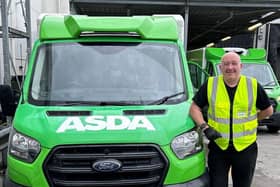 Asda Strabane delivery driver Dean Rouse