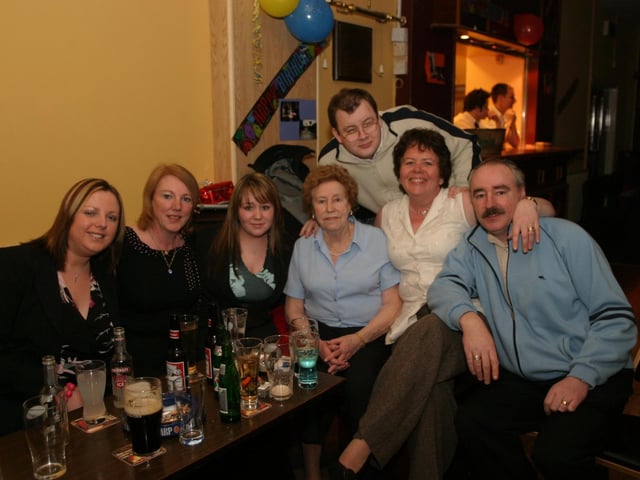 Party celebrations back in 2004: Christine O'Donnell.