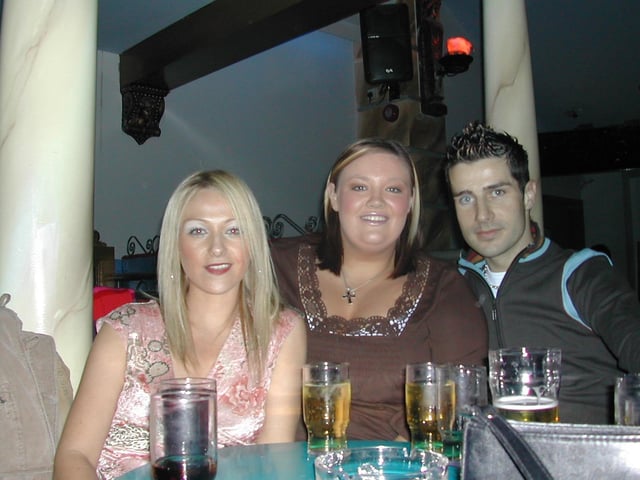 Una McElhinney, Laura Brown and John McNicholl.