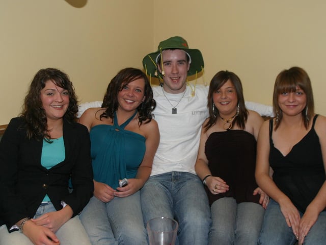 Few drinks for Connor Beattie's birthday.
