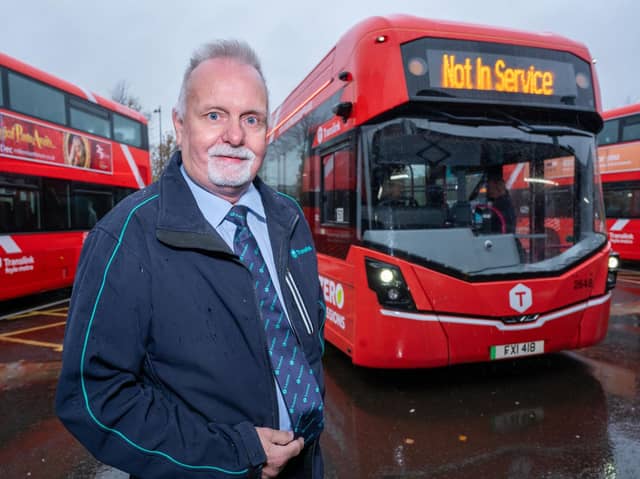 Strabane man, Noel Christy, who is retiring after 50 years of service.